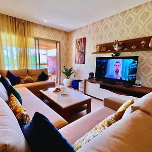 Luxurious At Prestigia Golf Marrakech With Golf Course, Pool, And Breathtaking Atlas Mountains View Appartement